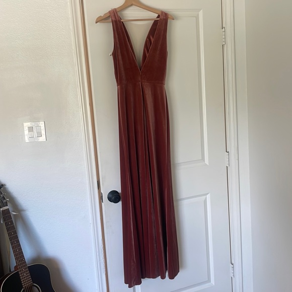 Jenny Yoo Logan dress, English rose. Size 4 - Picture 4 of 5